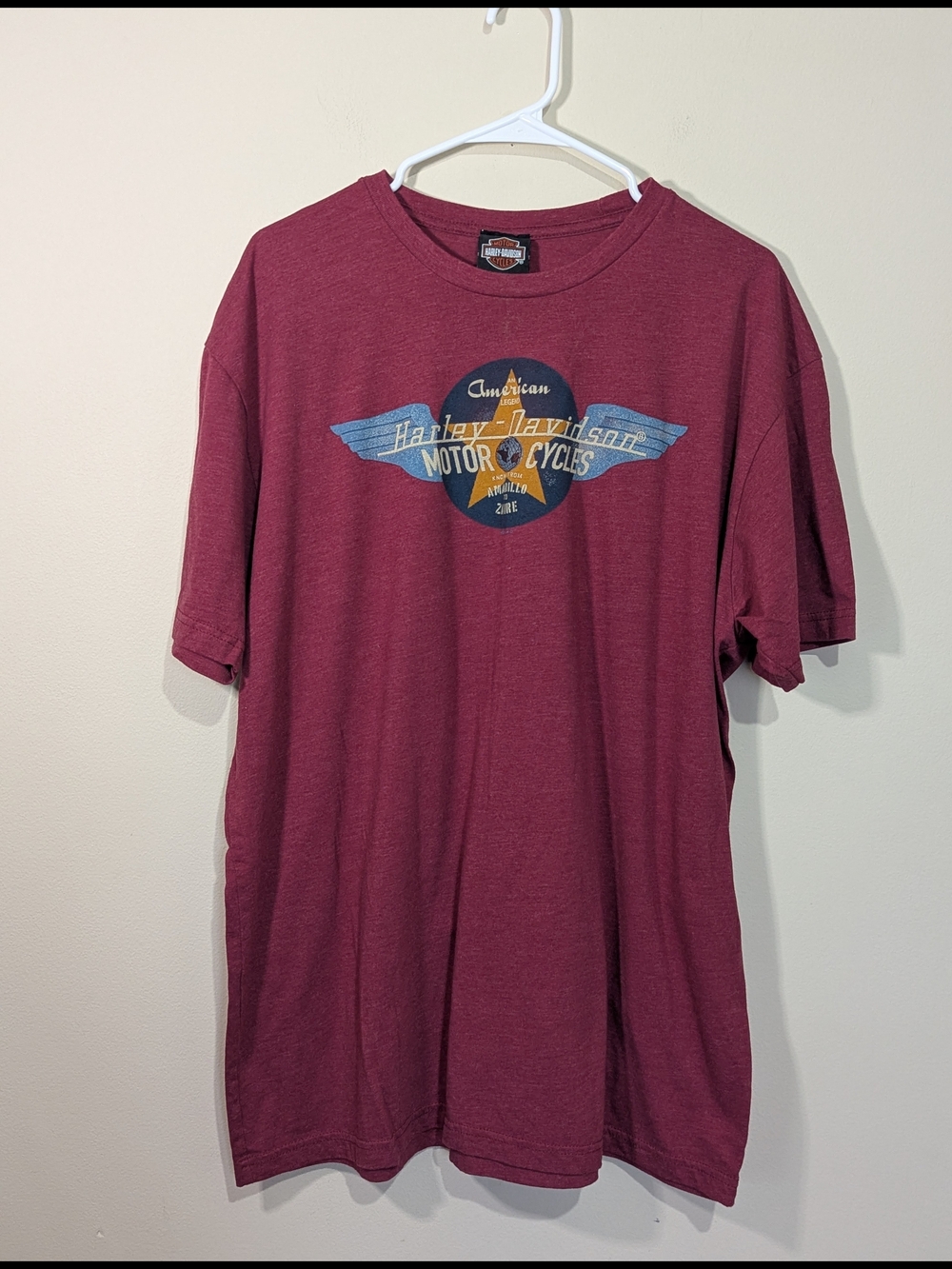 Harley-Davidson Graphic T-Shirt XXL Red River City New Haven Indiana Biker Tee